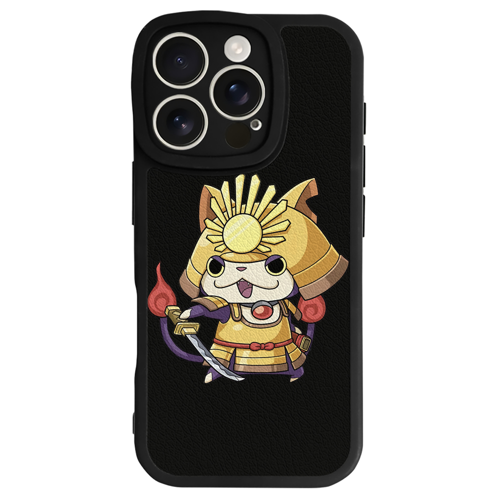 （画像用） 妖怪ウォッチ Yo-kai Watch 【iPhone 16シリーズ対応】シリコンスマホケース（レザー調） 材質：シリコン